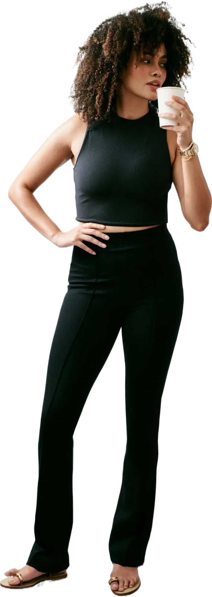 SPANXsupersmooth™ PerfectFit Ponte Micro Flare Pant